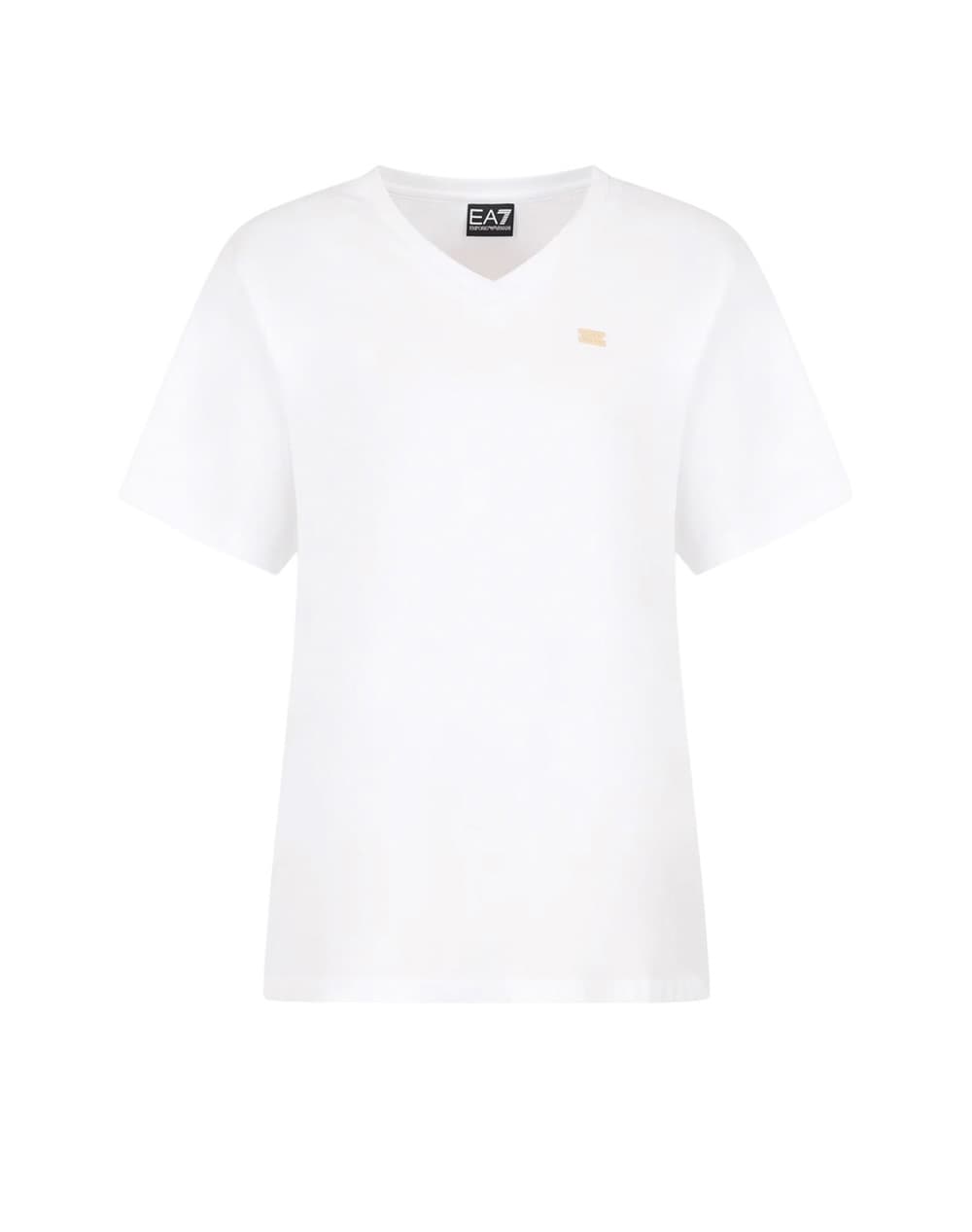 Women's T-Shirts Ea7 Emporio Armani Black