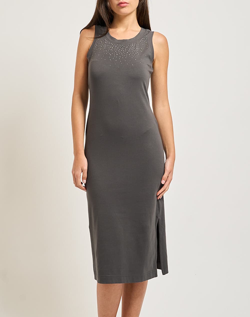 Women's Dresses Ea7 Emporio Armani Gray