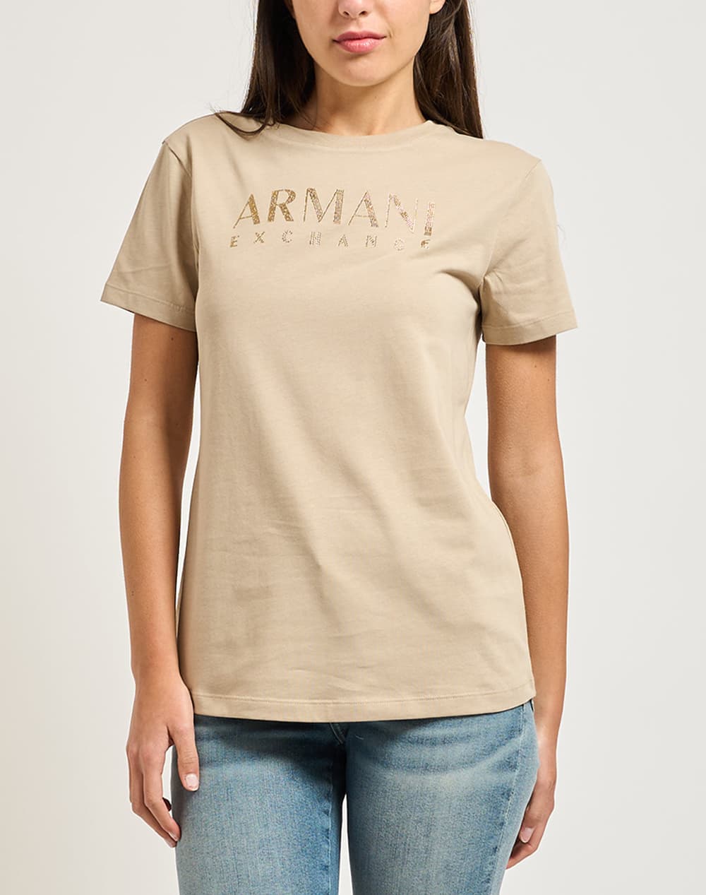 ARMANI EXCHANGE T-SHIRT XW002294AF17172-U6223 Biege