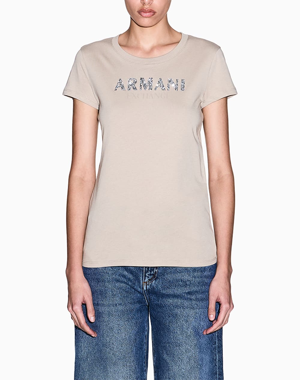 Women's T-Shirts Armani Exchange White