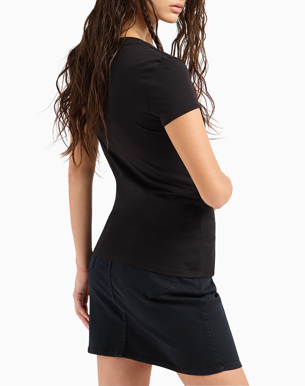 T-shirt με κοντά μανίκια Armani Exchange HONEY