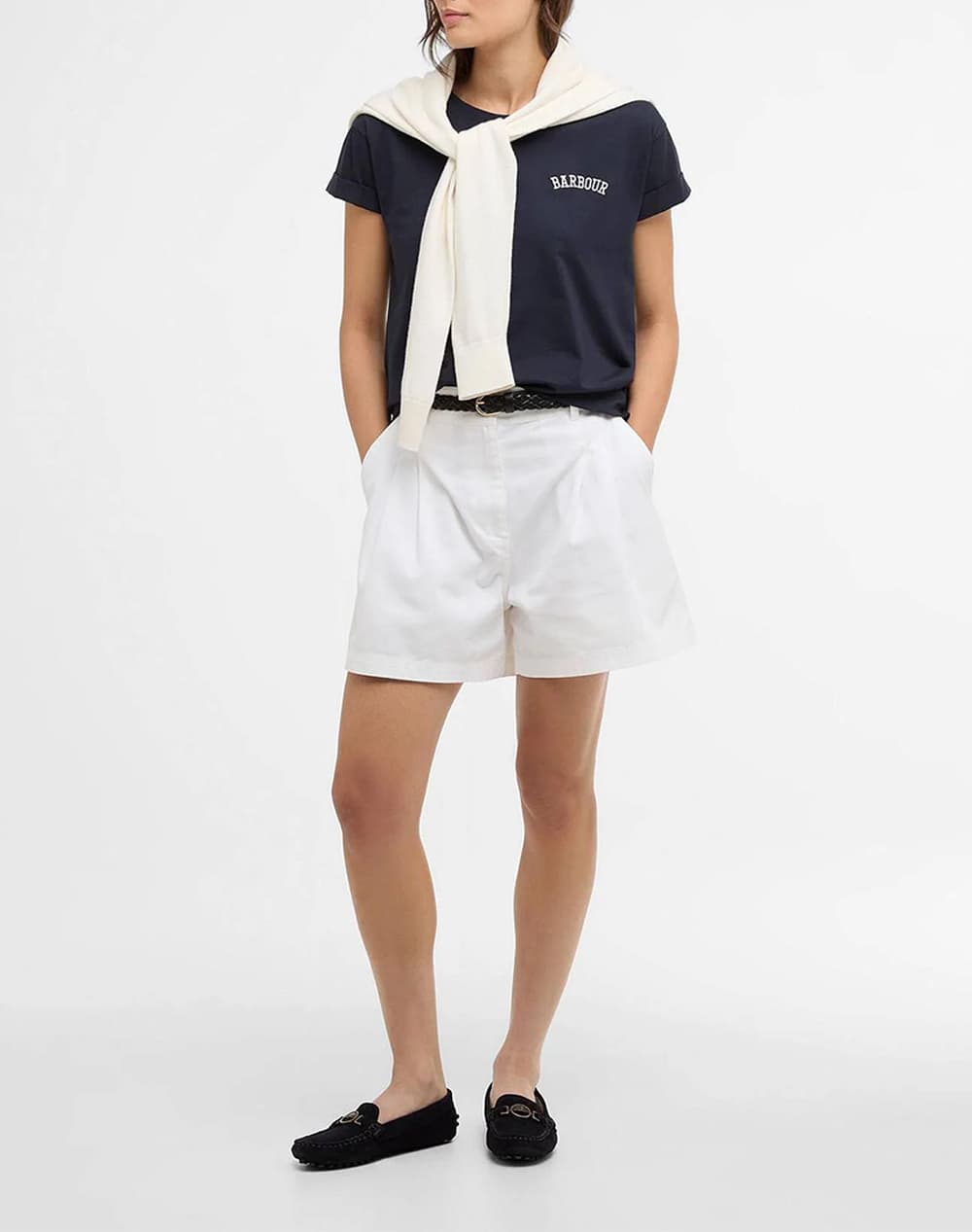 Women's T-Shirts Barbour Blue