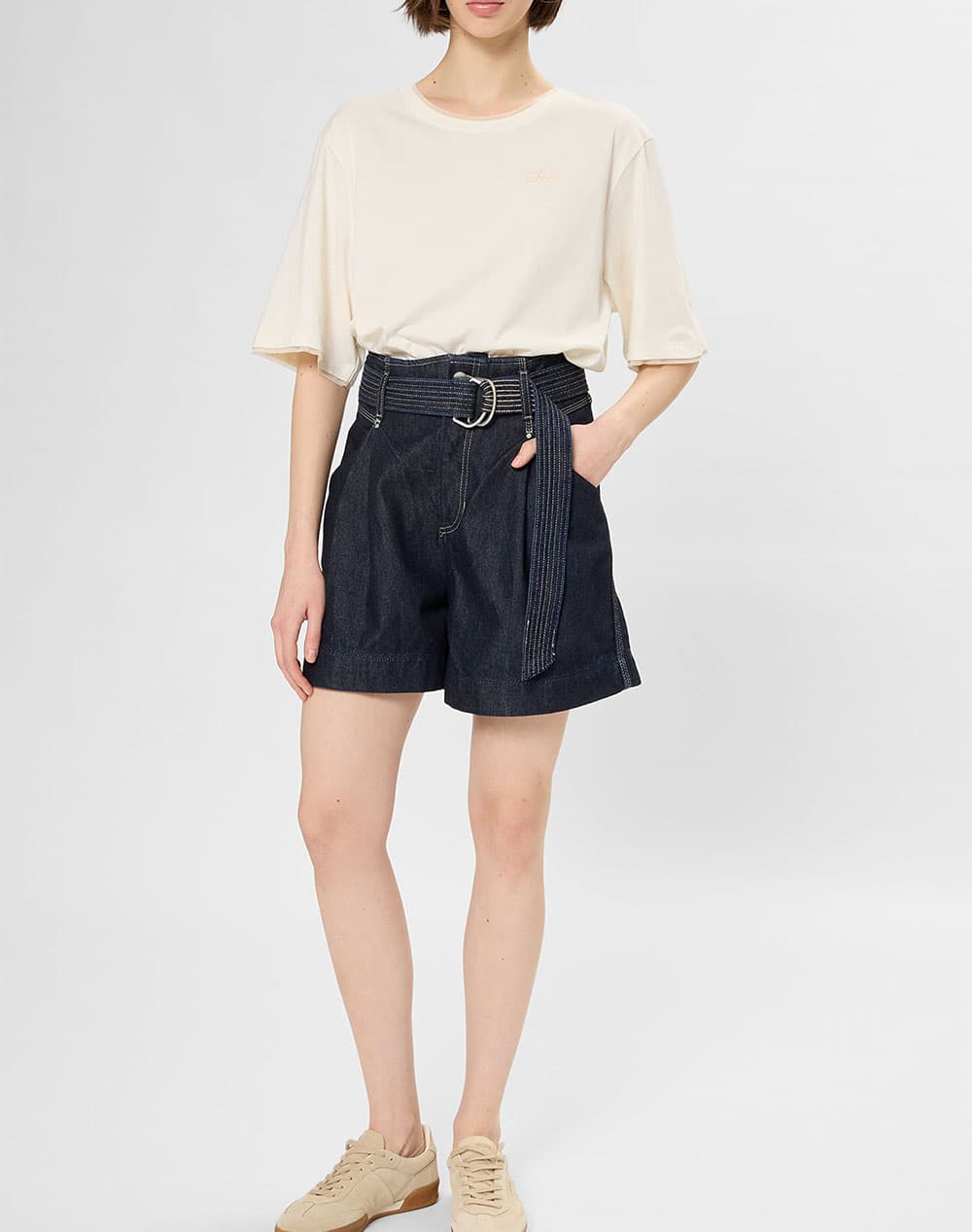 Women's Denim Shorts Boss Blue