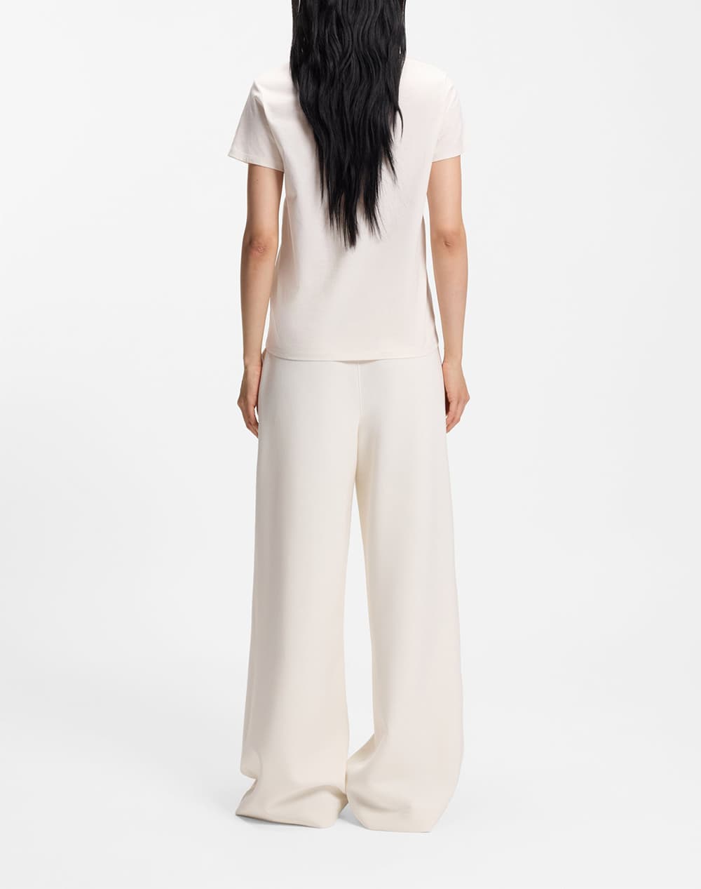 Women's T-Shirts Boss Ecru