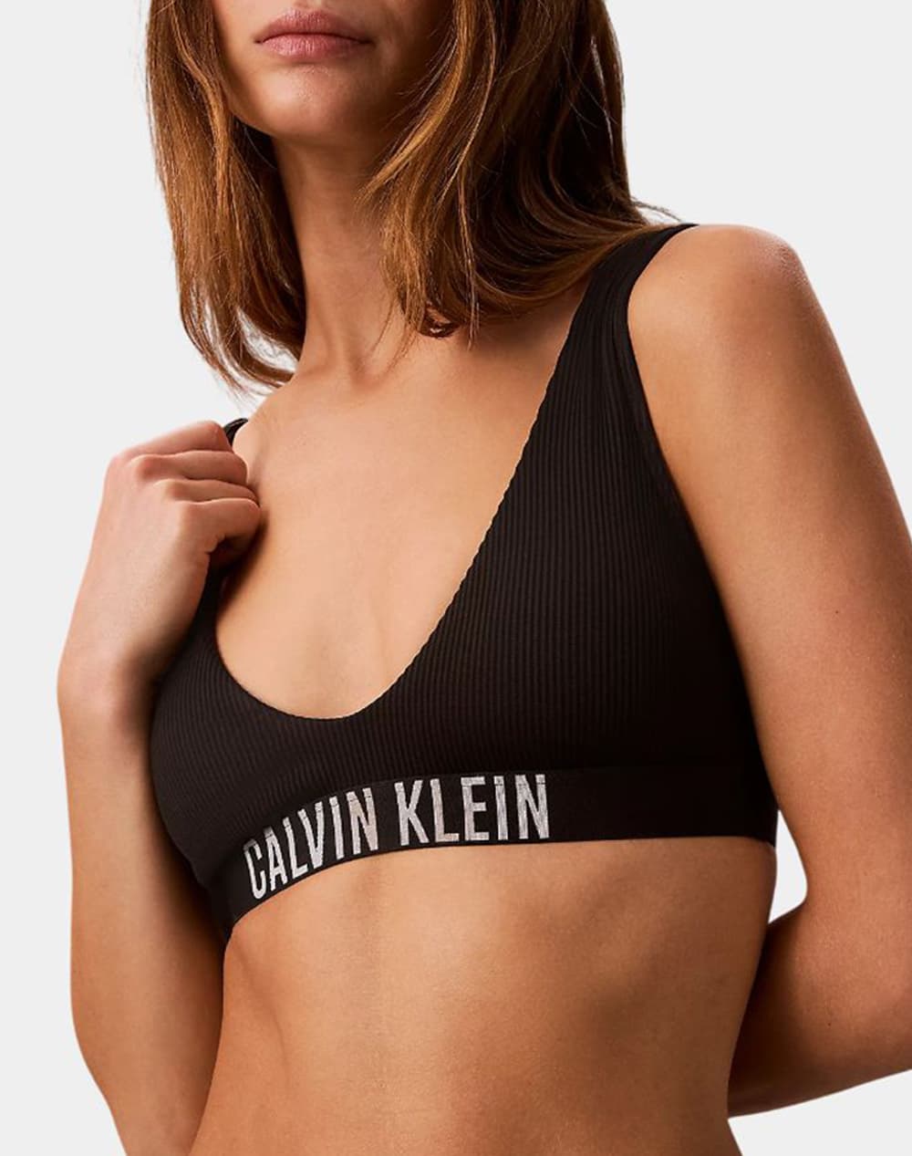 CALVIN KLEIN JEANS SCOOP BRALETTE LV00Q61211-UB1 Black