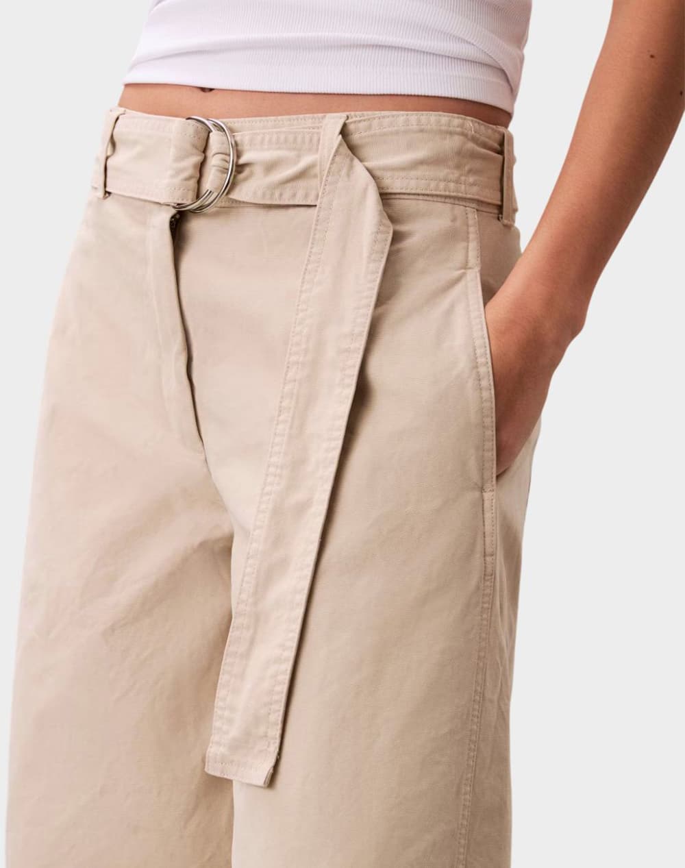 Women's Pants Calvin Klein Beige