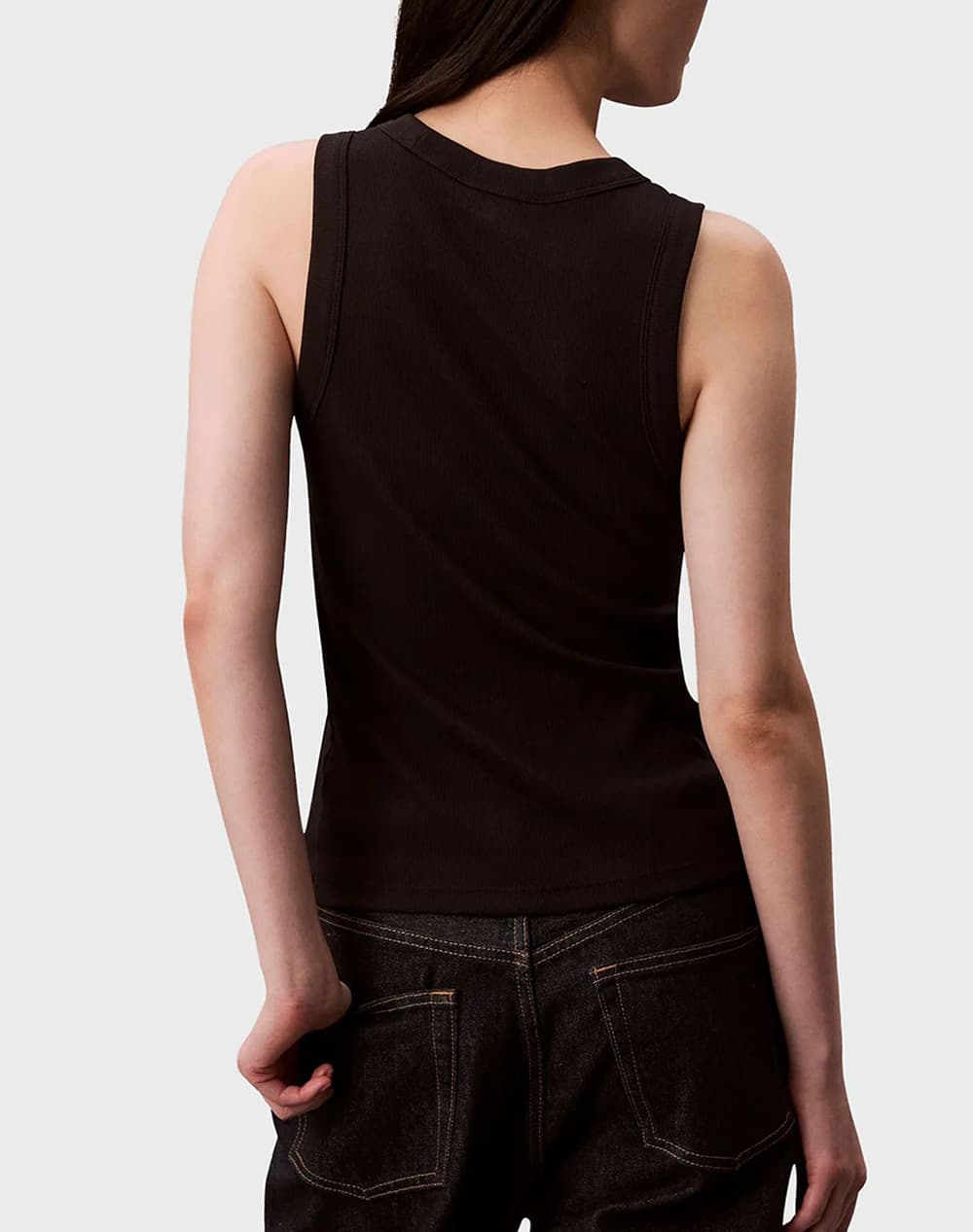 Women's Sleeveless Tops Calvin Klein Black