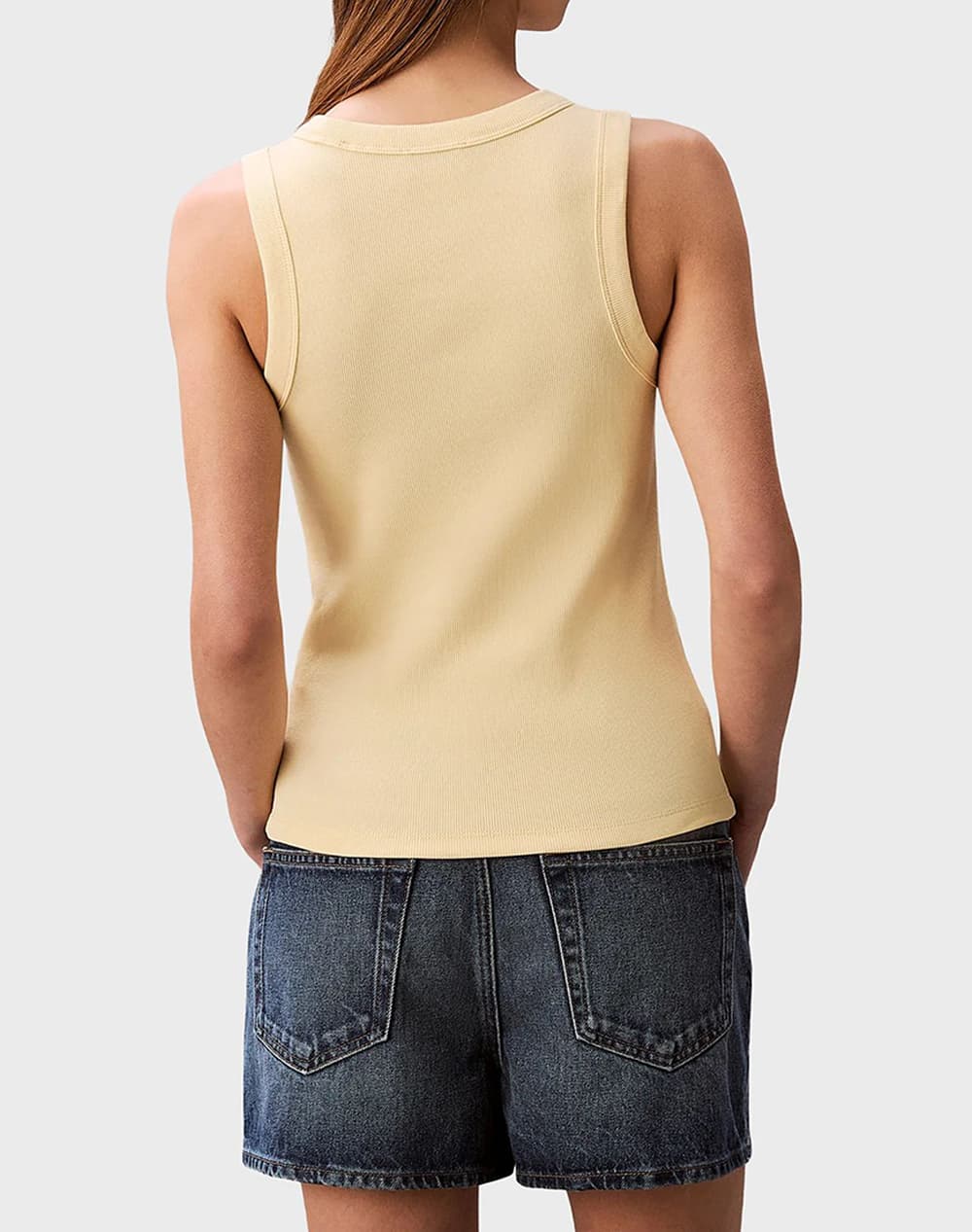 Women's Sleeveless Tops Calvin Klein Yellow