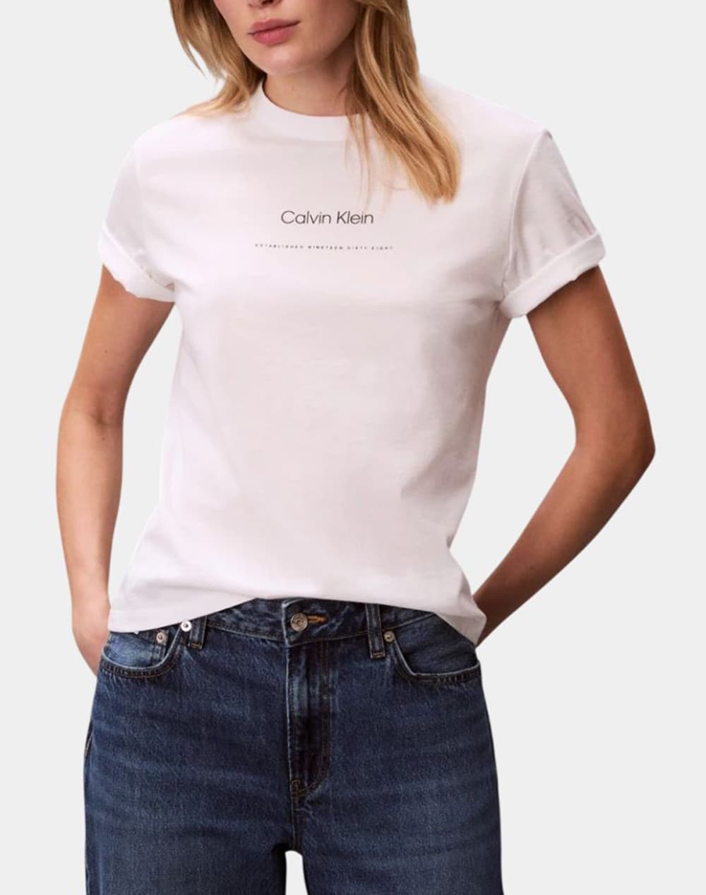Women's T-Shirts Calvin Klein Black