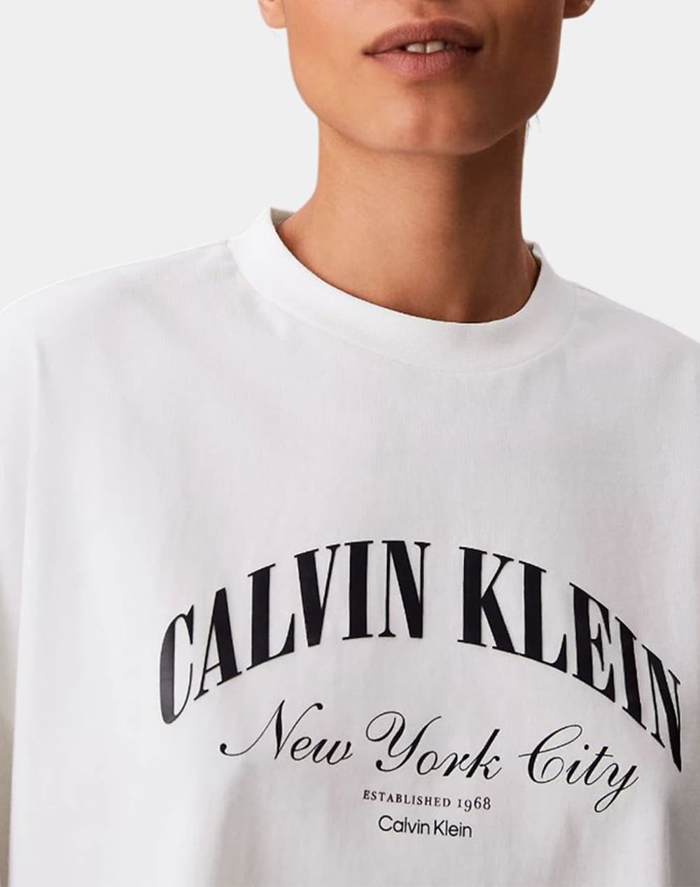 Women's Crop Tops Calvin Klein White