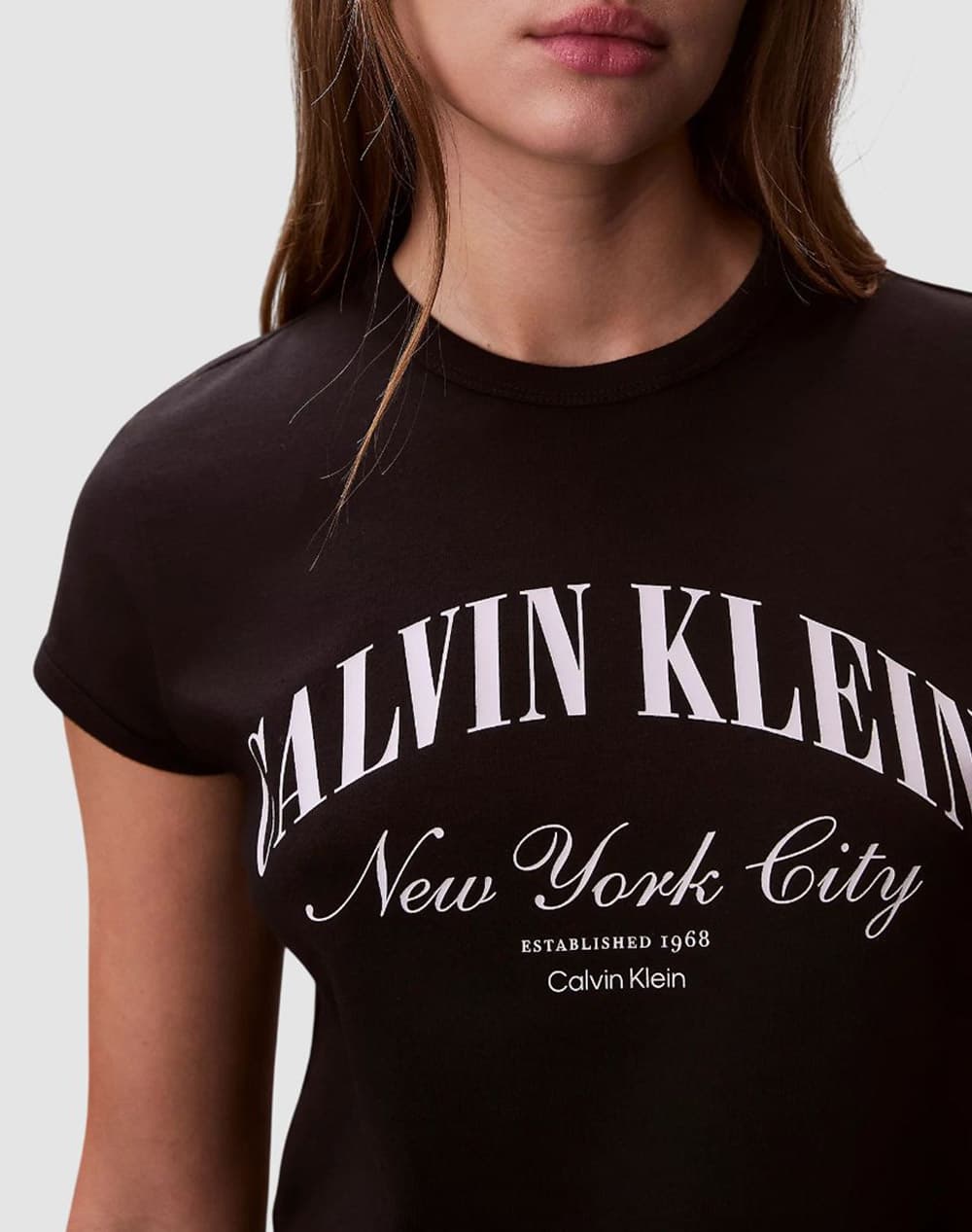 Women's T-Shirts Calvin Klein Black