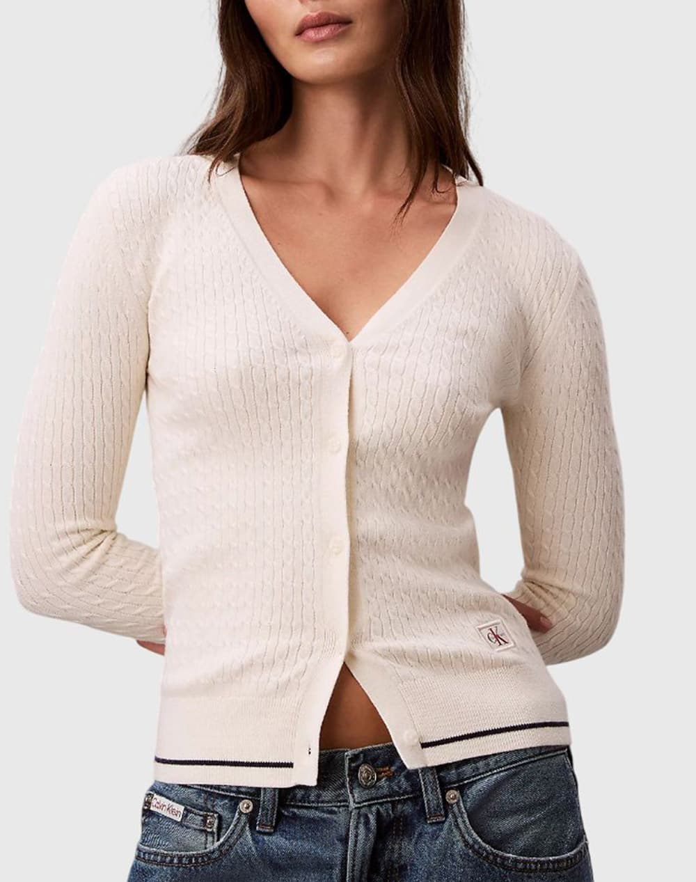 Women's Knitwear Calvin Klein Ecru