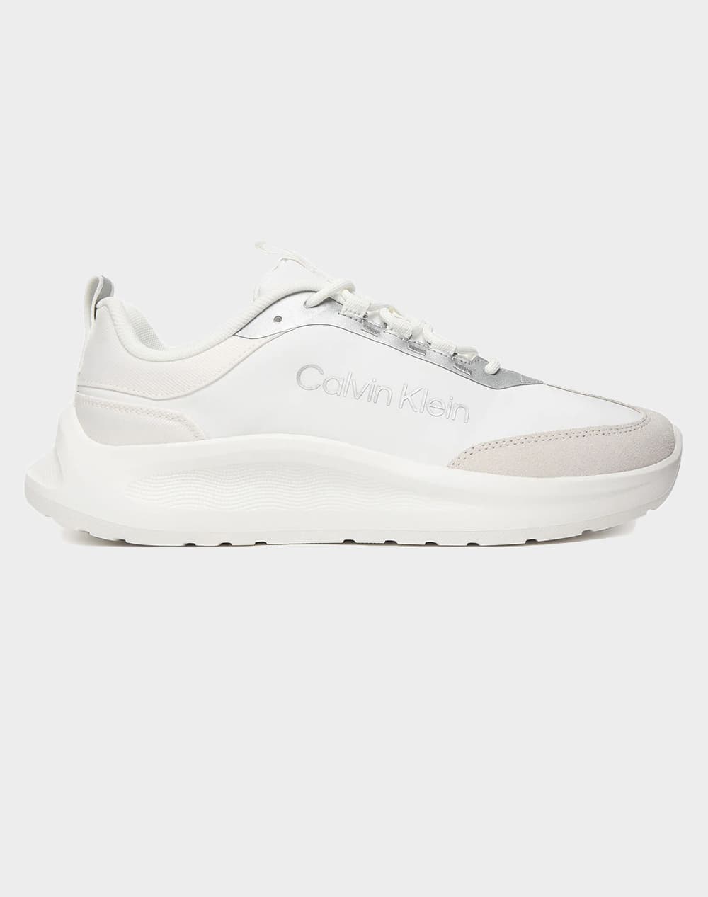 CALVIN KLEIN JEANS LIGHT EVA RUNNER NYL-SUE HW0HW03149-05Y White