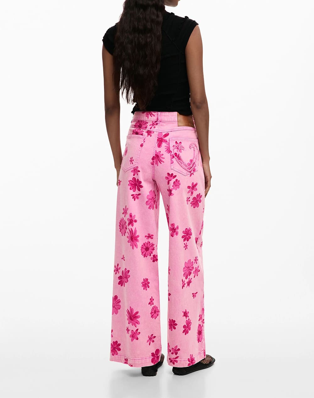 Women's Jeans Desigual Pink