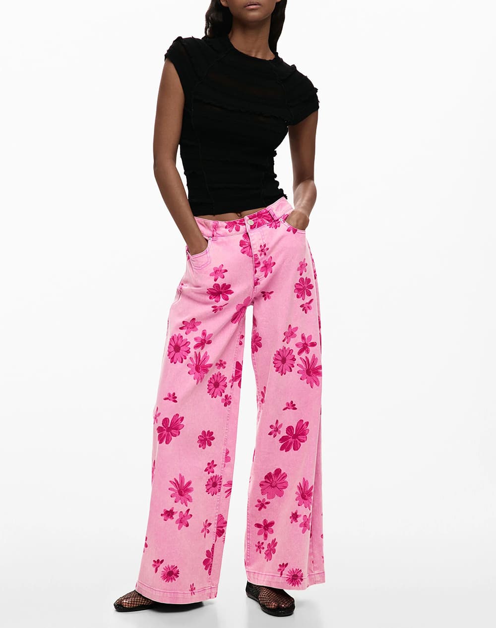 Women's Jeans Desigual Pink