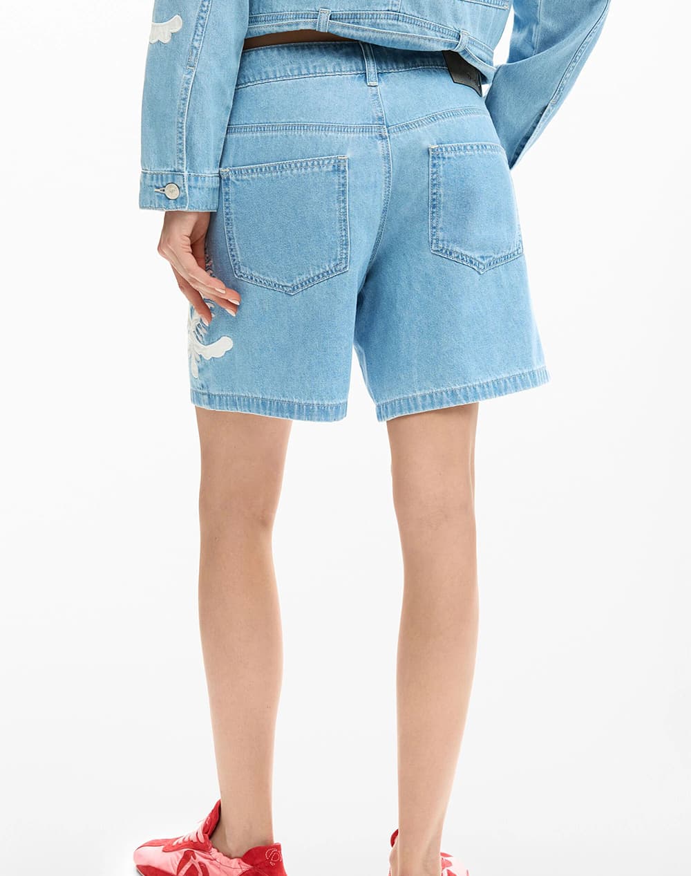 Women's Denim Shorts Desigual Blue