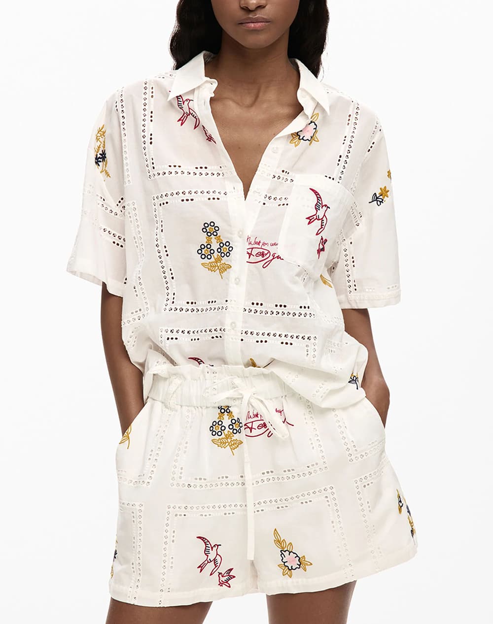 Women's Shirts Desigual White