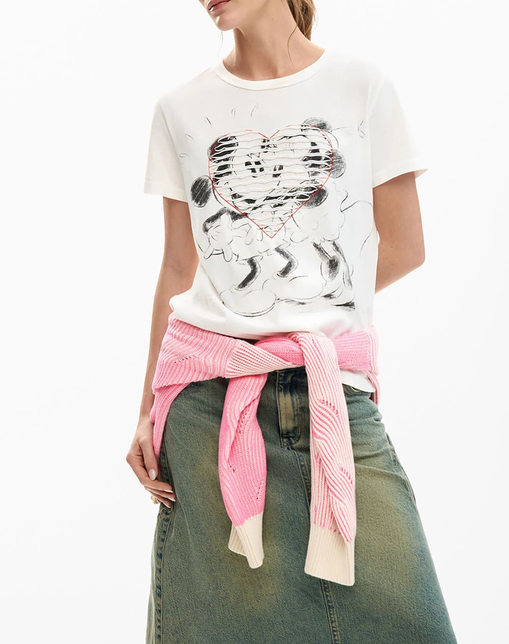 T-shirt με κοντά μανίκια Desigual CORE MICKEY