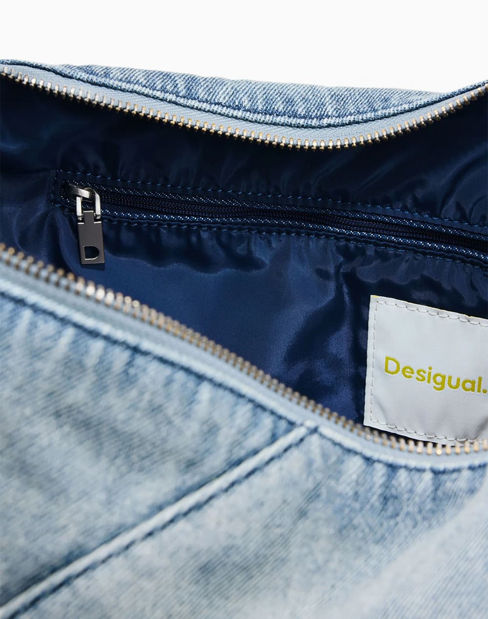 Τσάντες ώμου Desigual BAG HALF LOGO DENIM LEIRIA 2.0