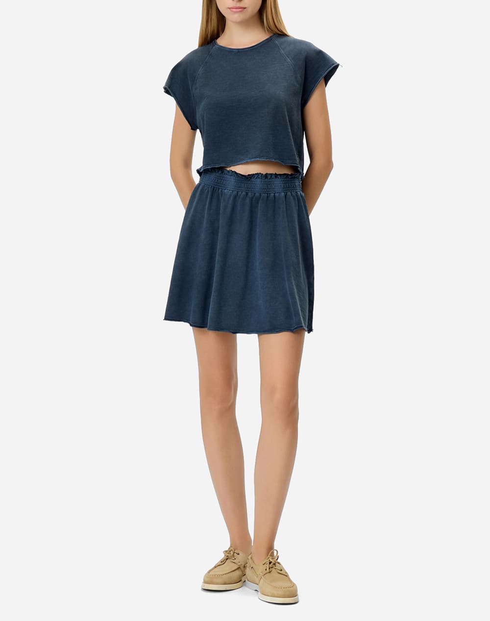 Women's Crop Tops Dirty Laundry Blue