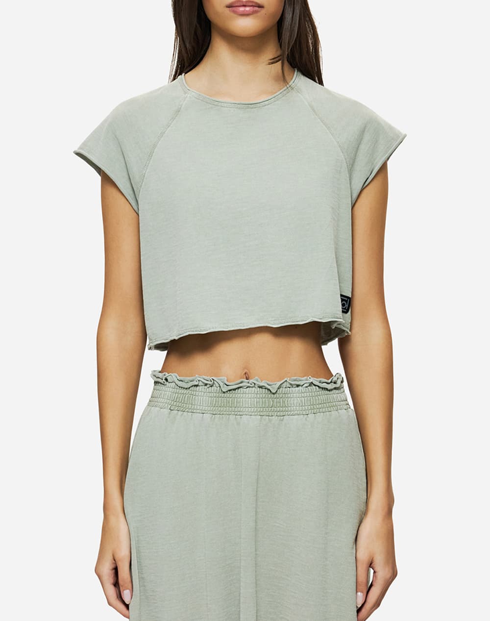 Women's Crop Tops Dirty Laundry Blue