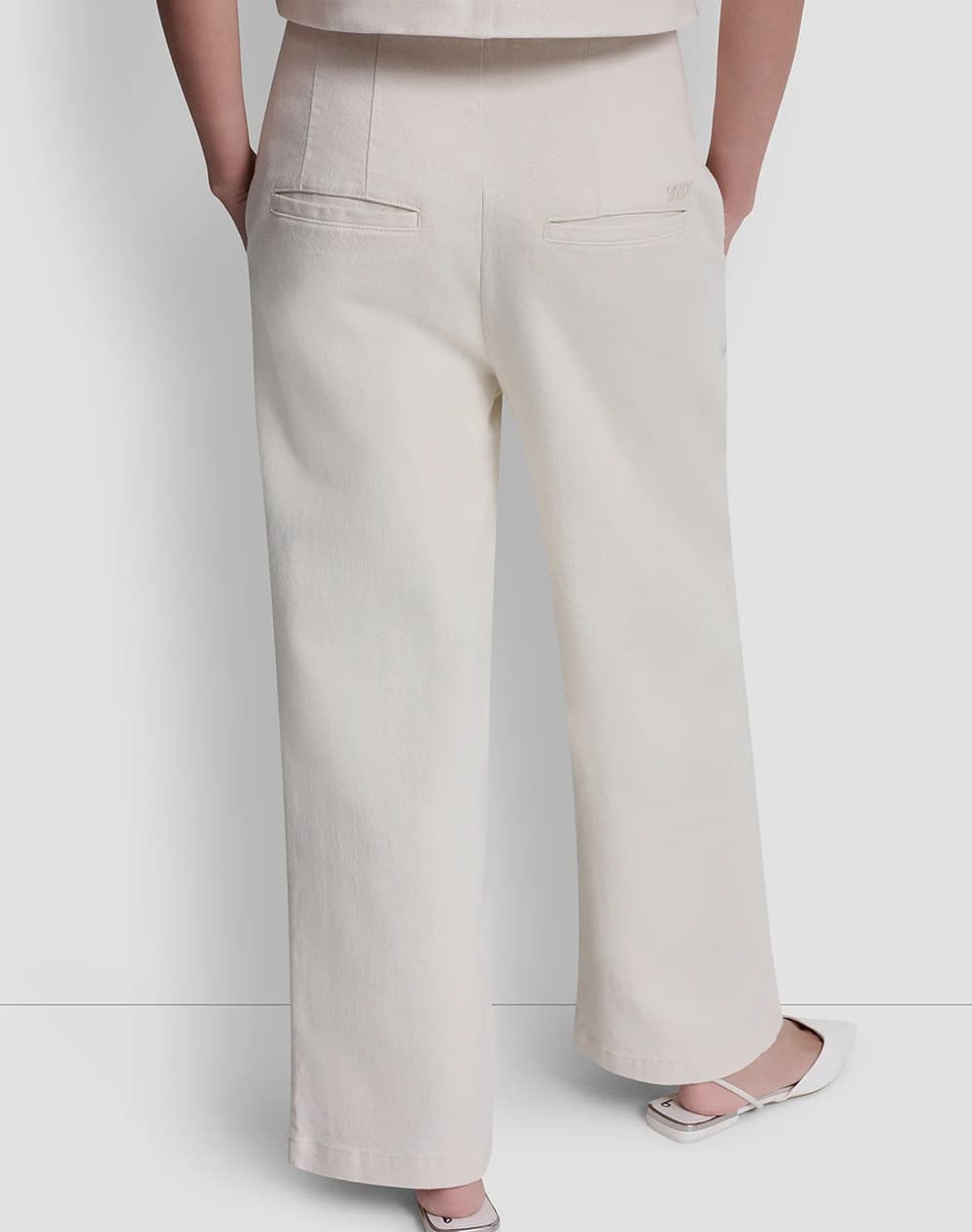 Women's Pants Dkny Ecru