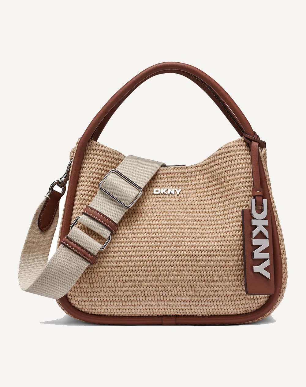 DKNY R61CDK69 CAPRI HOBOS HANDBAG DKNY R61CDK69-AR9 CookieBrown