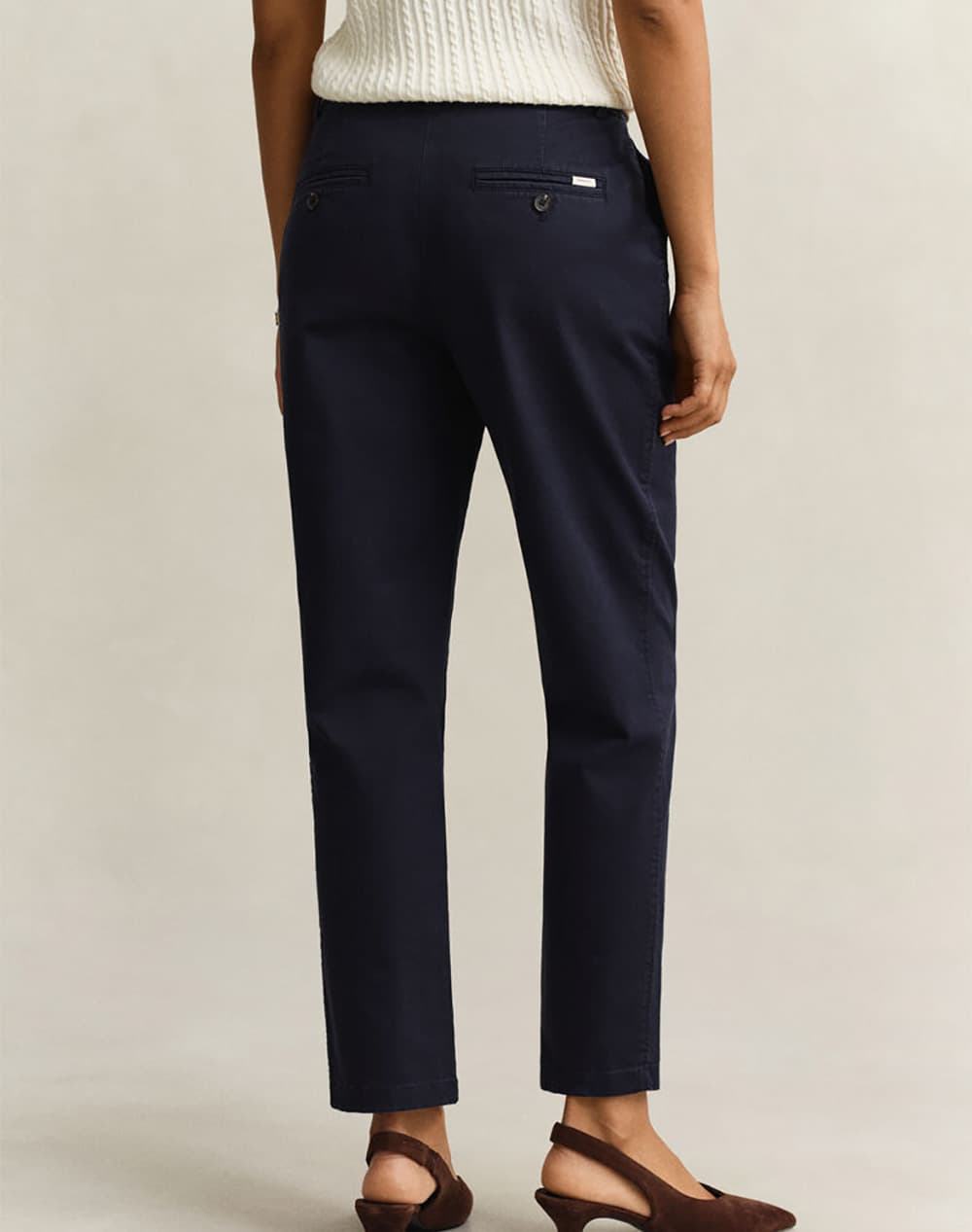 Women's Pants Gant Blue