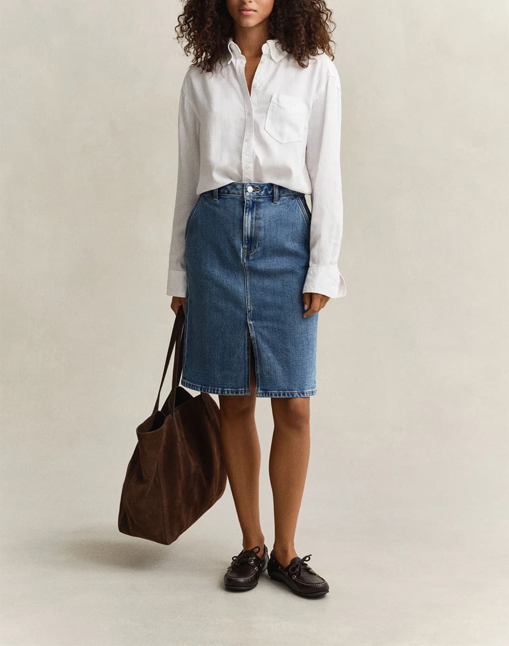 Women's Skirts Gant Blue