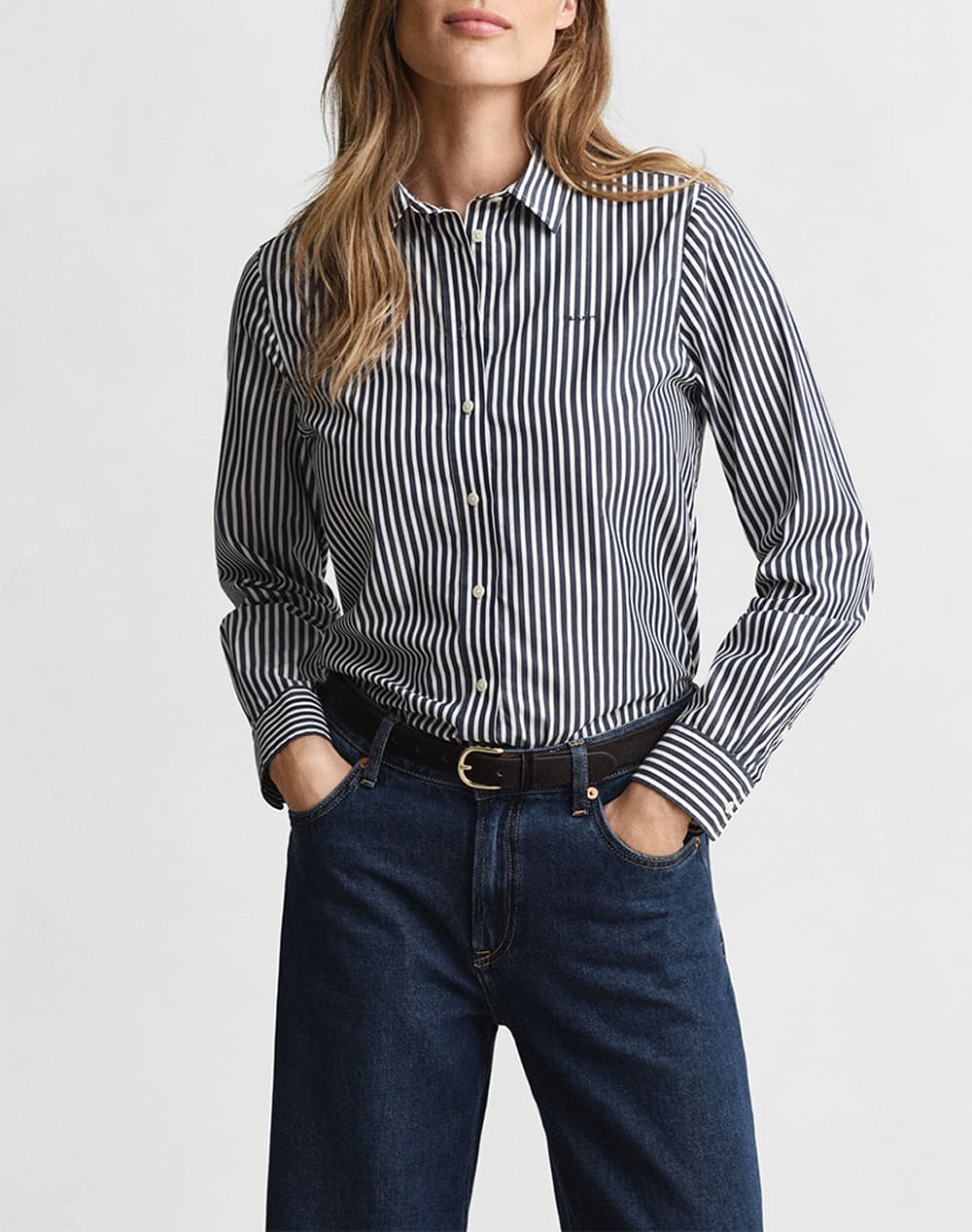 Women's Shirts Gant Blue