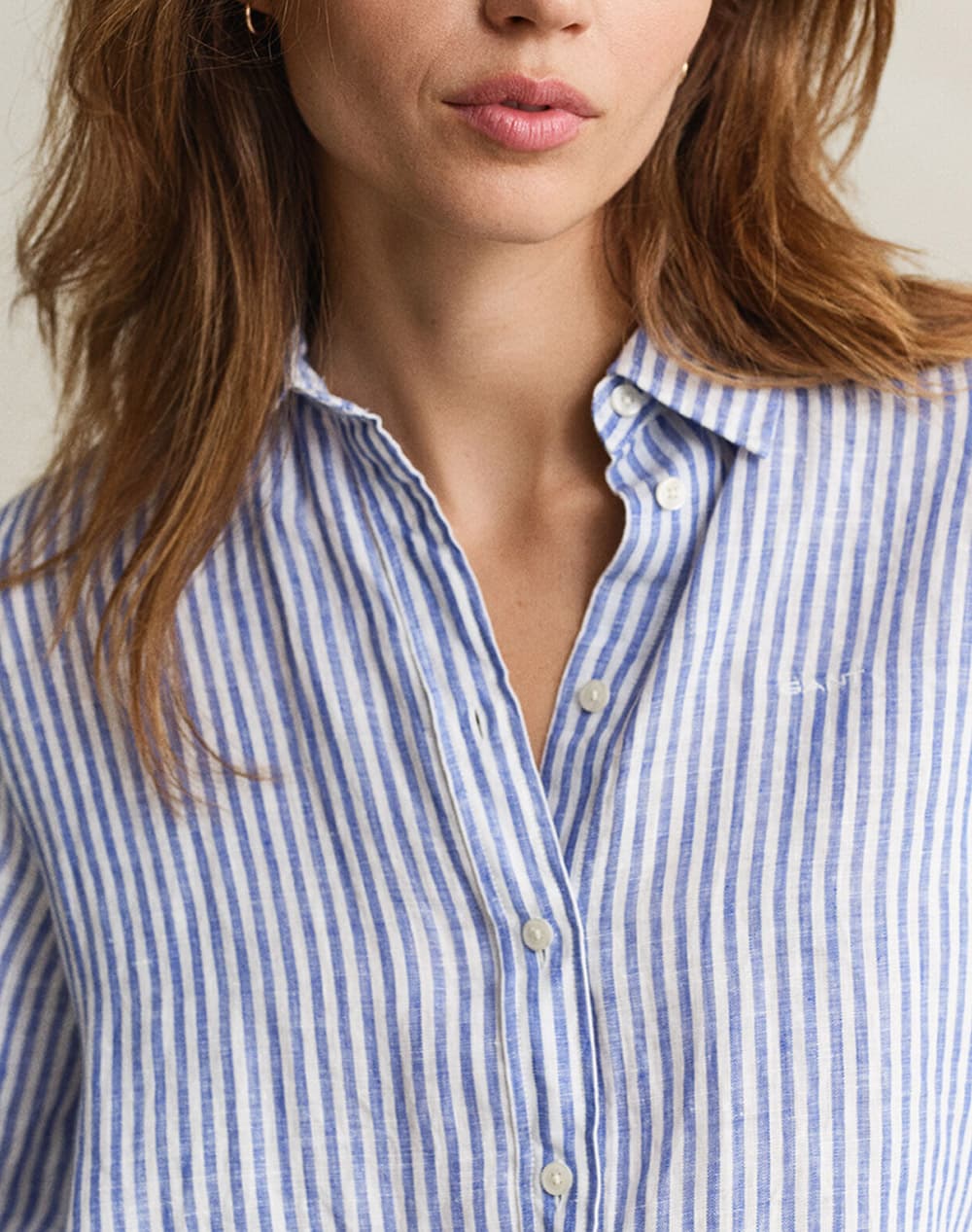 Women's Shirts Gant Blue