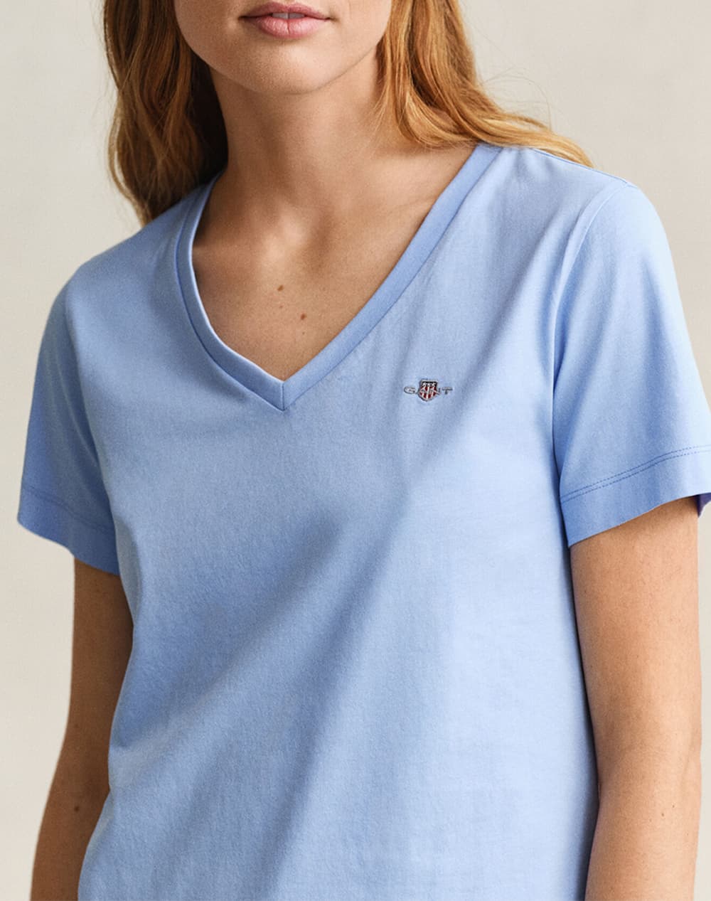 Women's T-Shirts Gant Blue