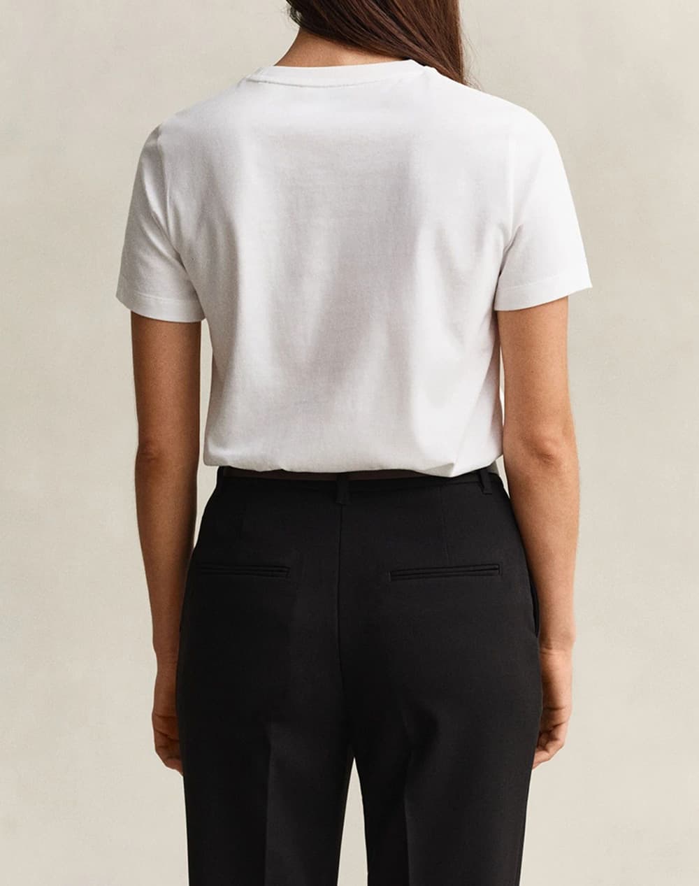 Women's T-Shirts Gant Ecru