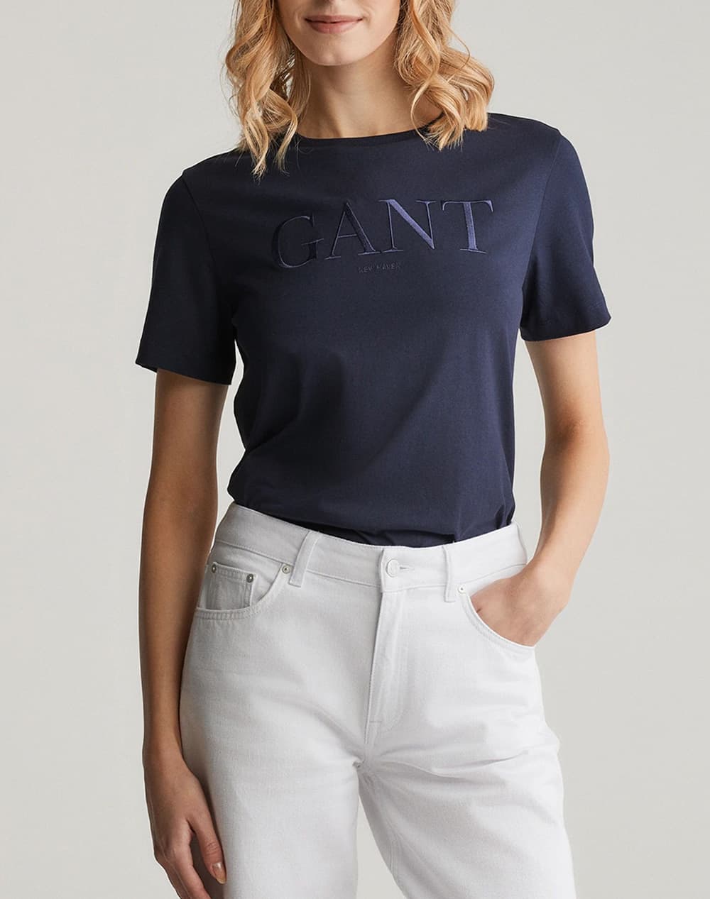 GANT ΜΠΛΟΥΖΑ ΚΜ REG TONAL GRAPHIC SS T-SHIRT REG TONAL GRAPHIC SS T-SHIRT 3GW4200502-433 DarkBlue