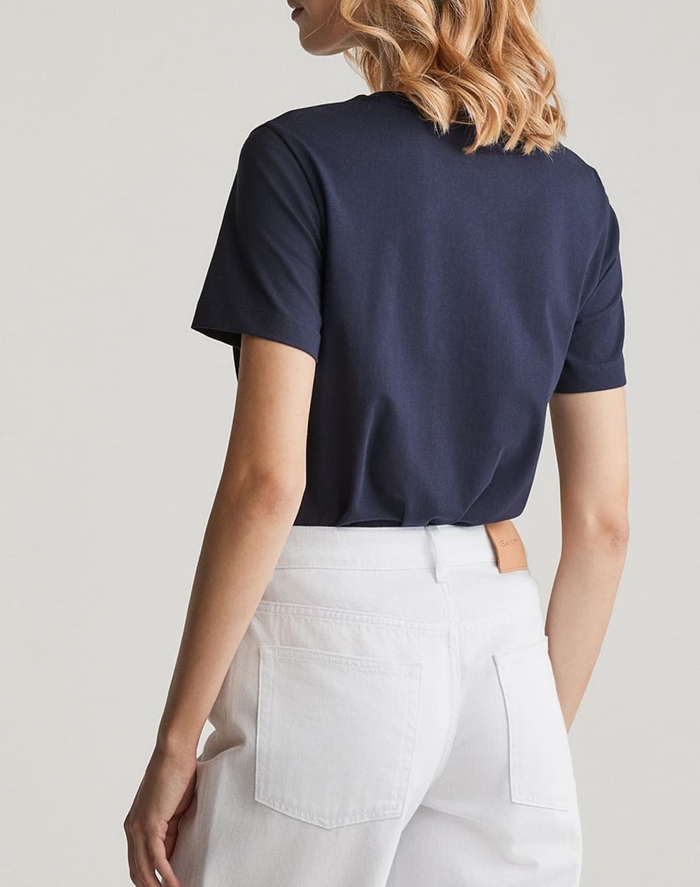 Women's T-Shirts Gant Blue