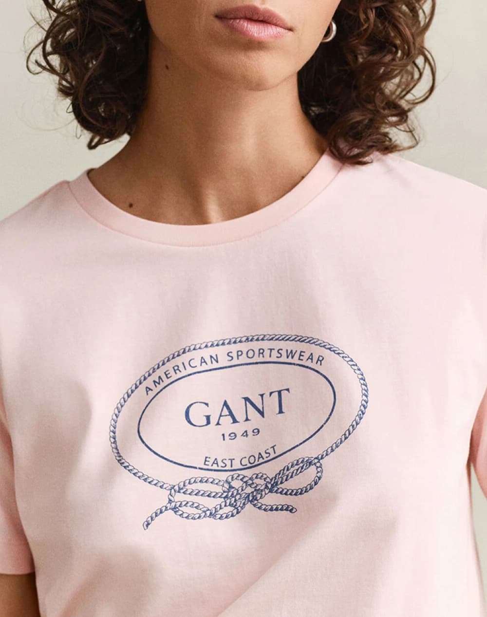 Women's T-Shirts Gant Pink