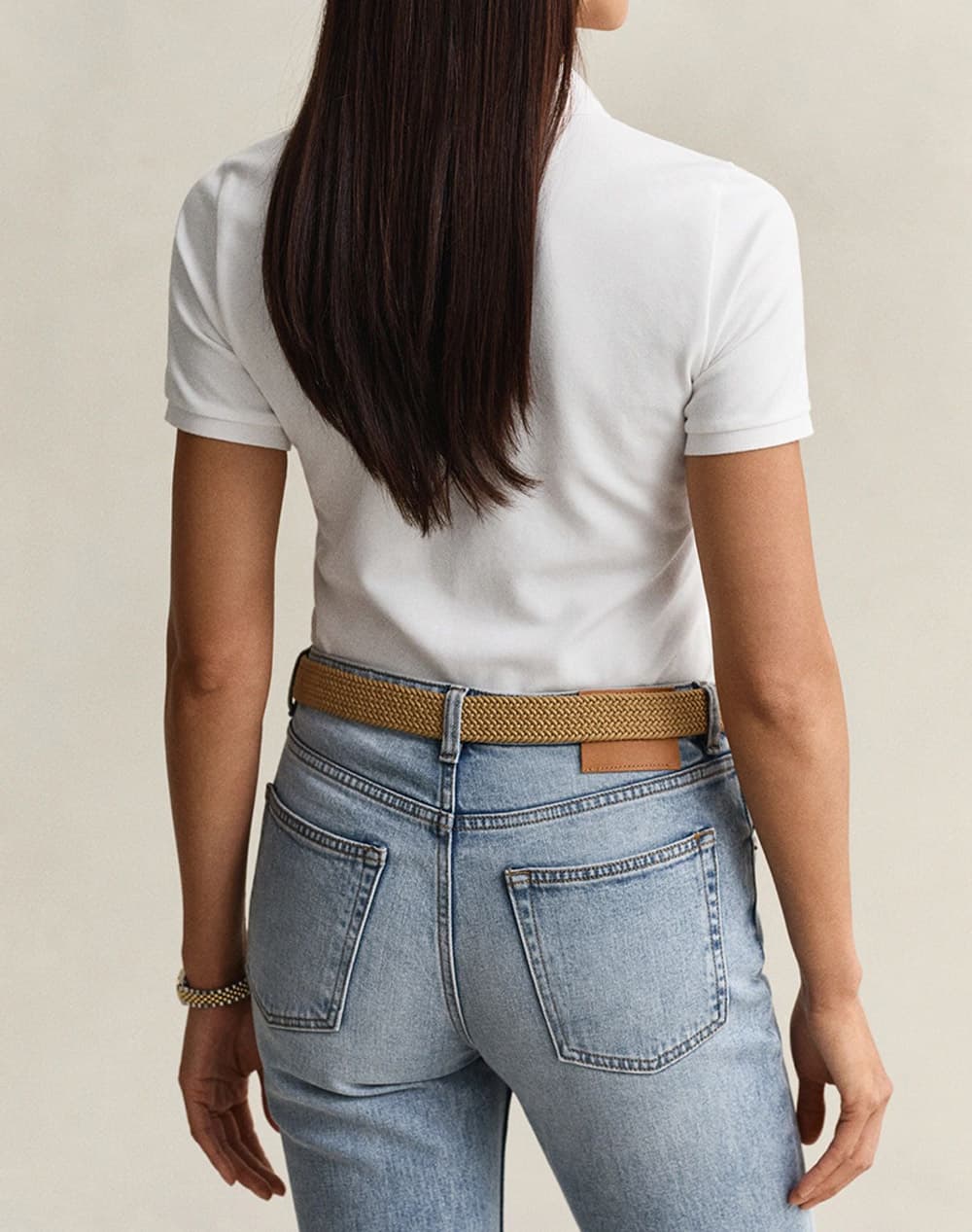 Women's Polo Shirts Gant White