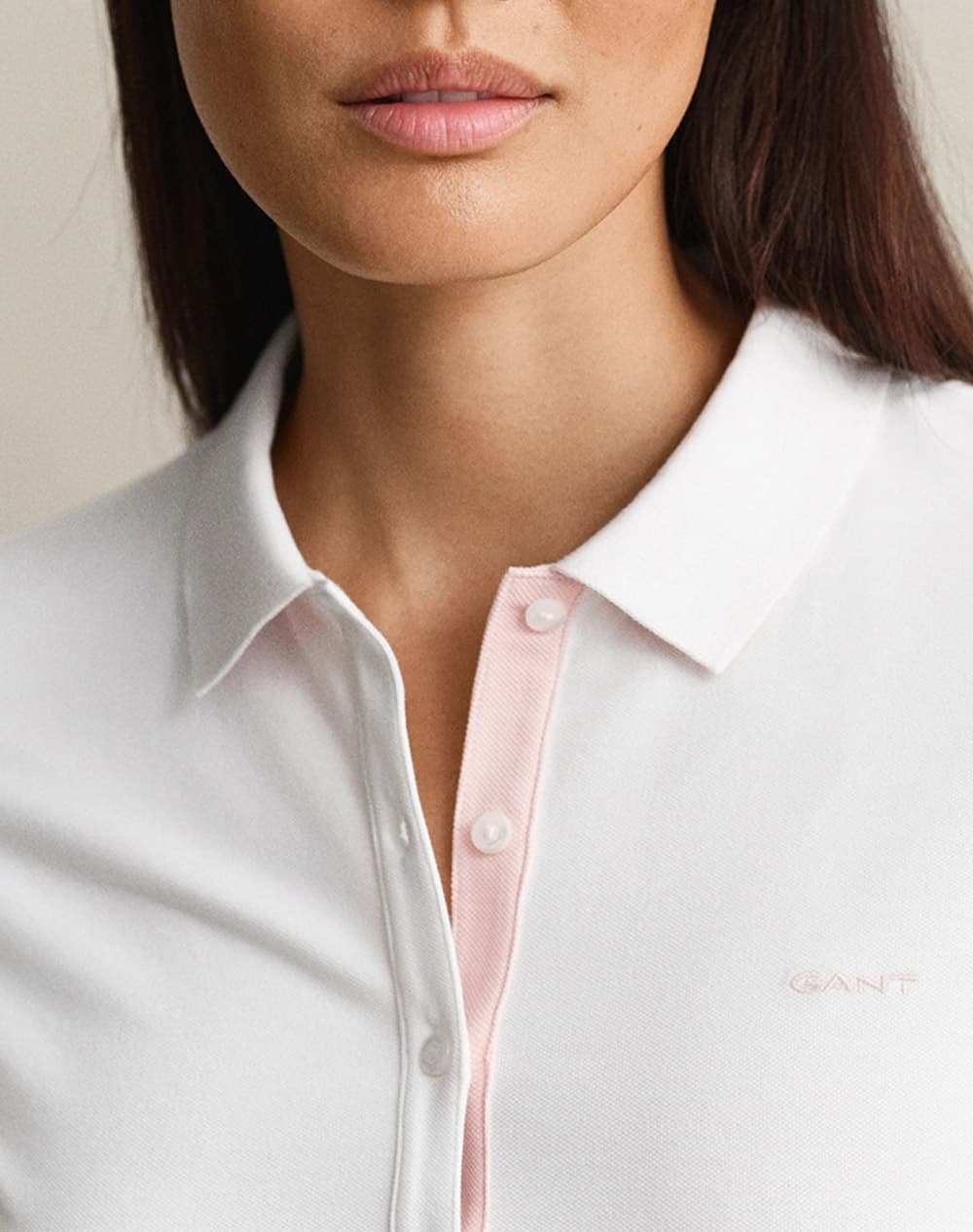 Women's Polo Shirts Gant White
