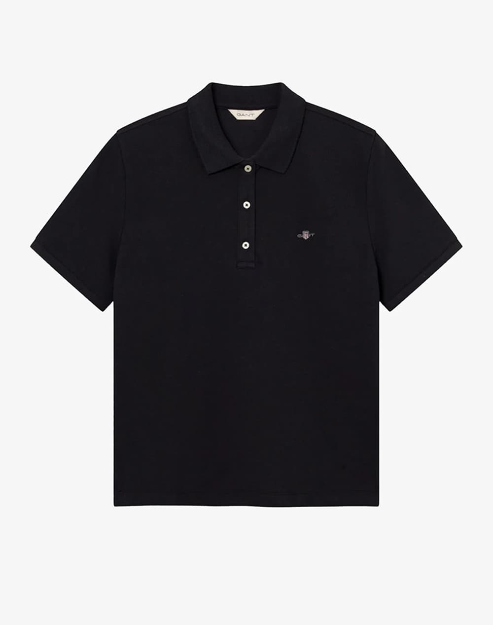 GANT ΜΠΛΟΥΖΑ ΚΜ REG SHIELD SS PIQUE POLO REG SHIELD SS PIQUE POLO 3GW4201489-5 Black