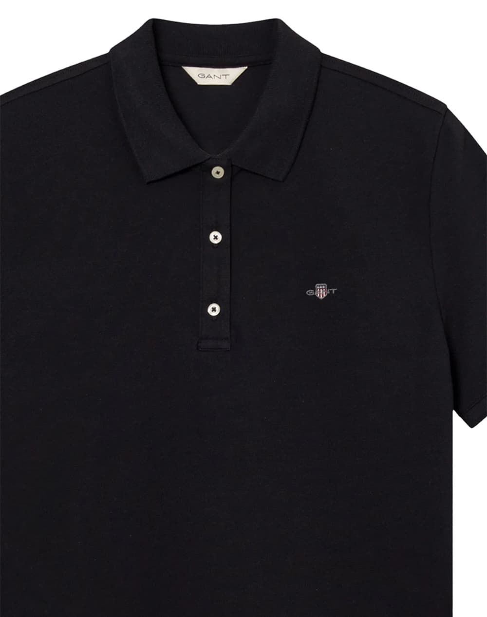 Women's Polo Shirts Gant Black