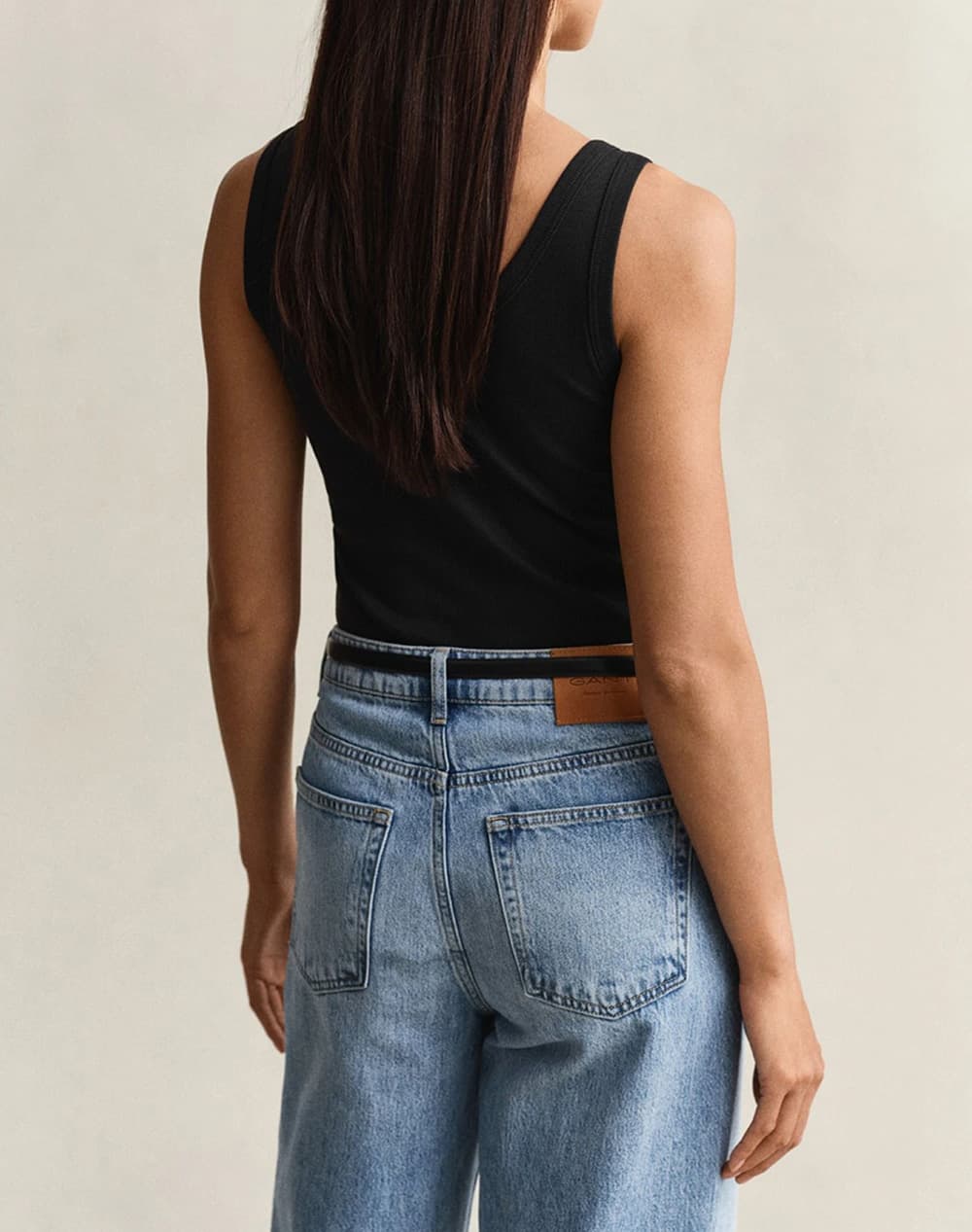 Women's Sleeveless Tops Gant Black