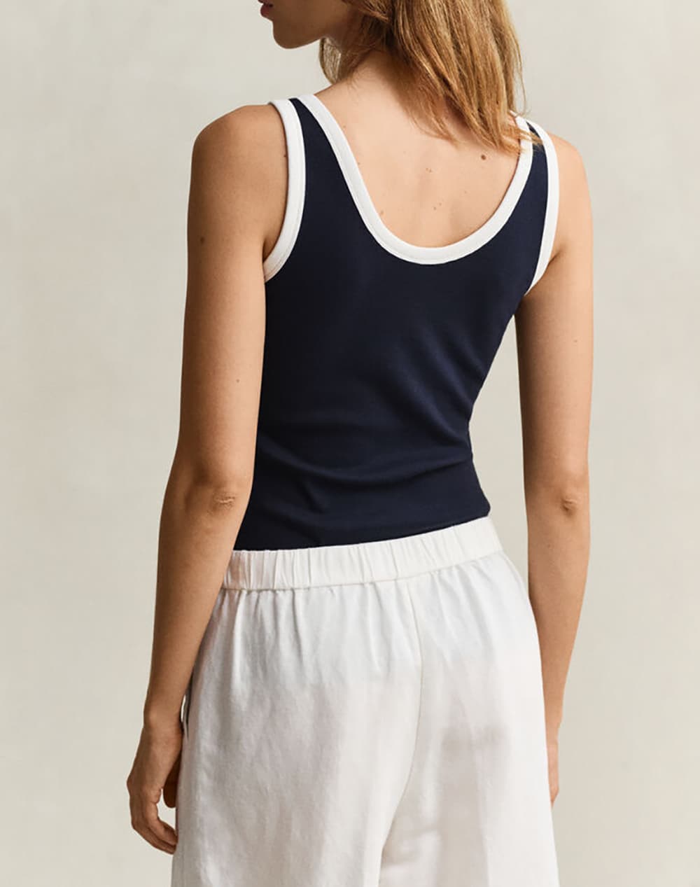 Women's Sleeveless Tops Gant Blue
