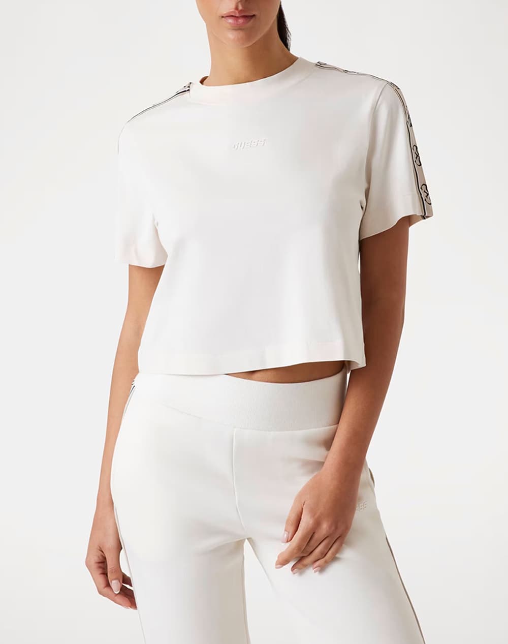 Women's Crop Tops Guess Black