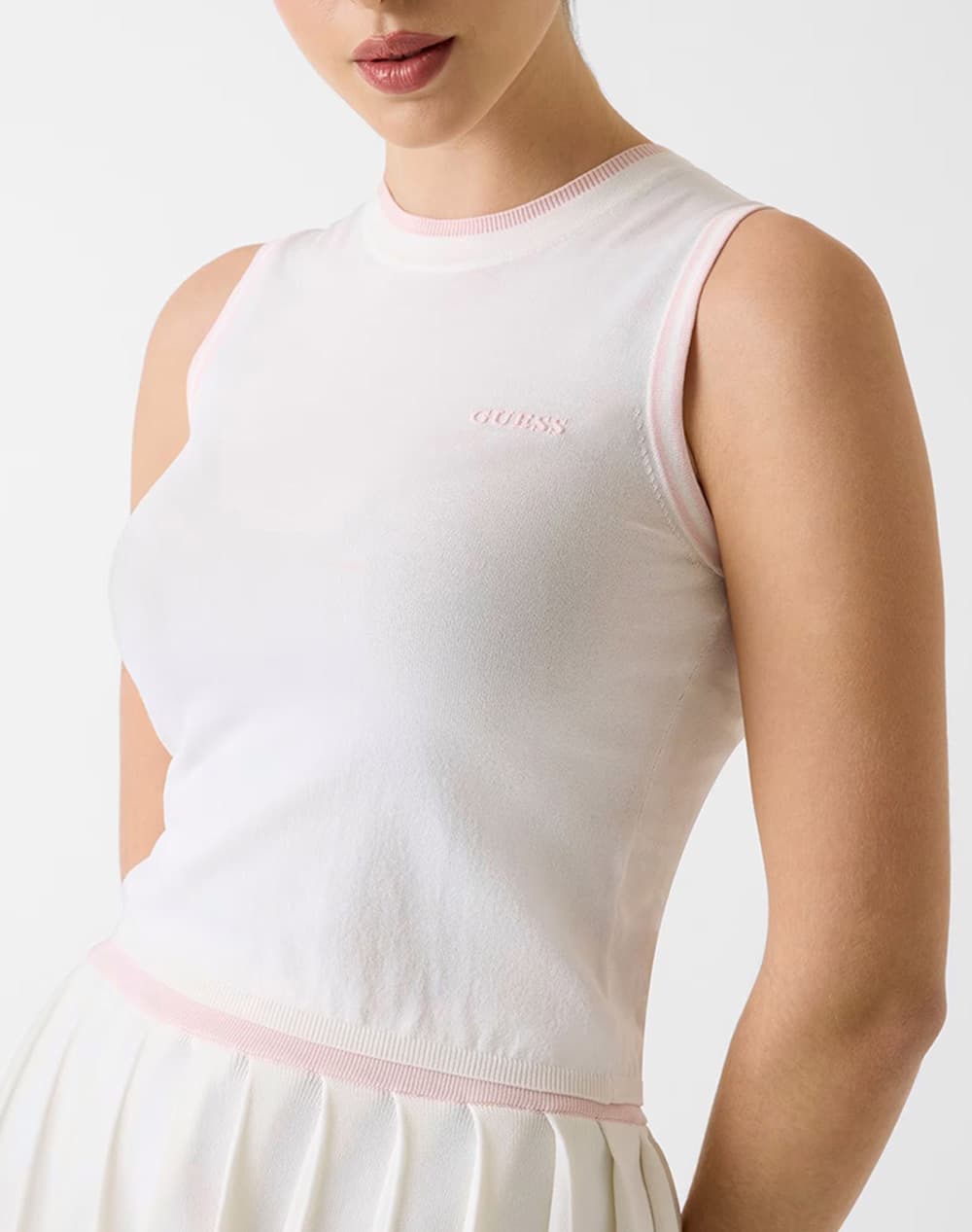 GUESS GABRY CN SL TOP SWTR ΦΟΥΤΕΡ ΓΥΝΑΙΚΕΙΟ V6GR02Z0723-JBLK Black