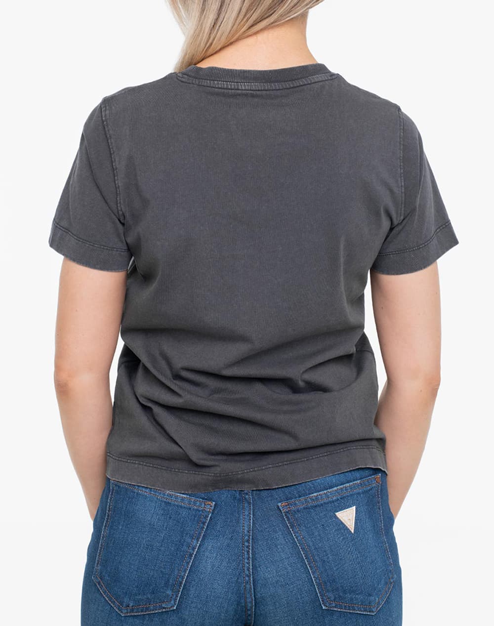 Bear Crew Neck T-Shirt Women Guess