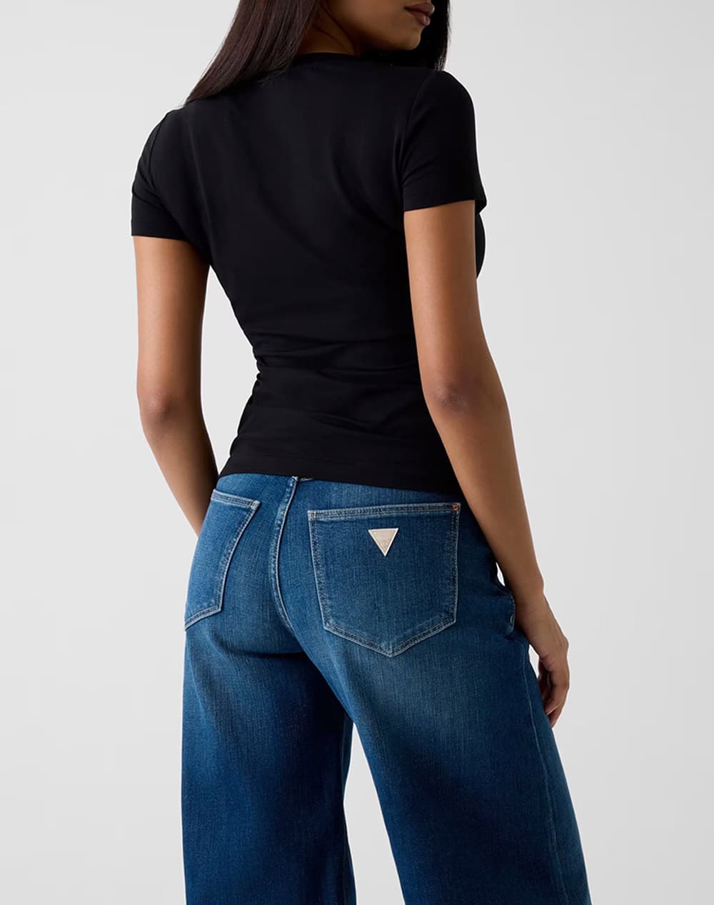 Women's T-Shirts Guess Black