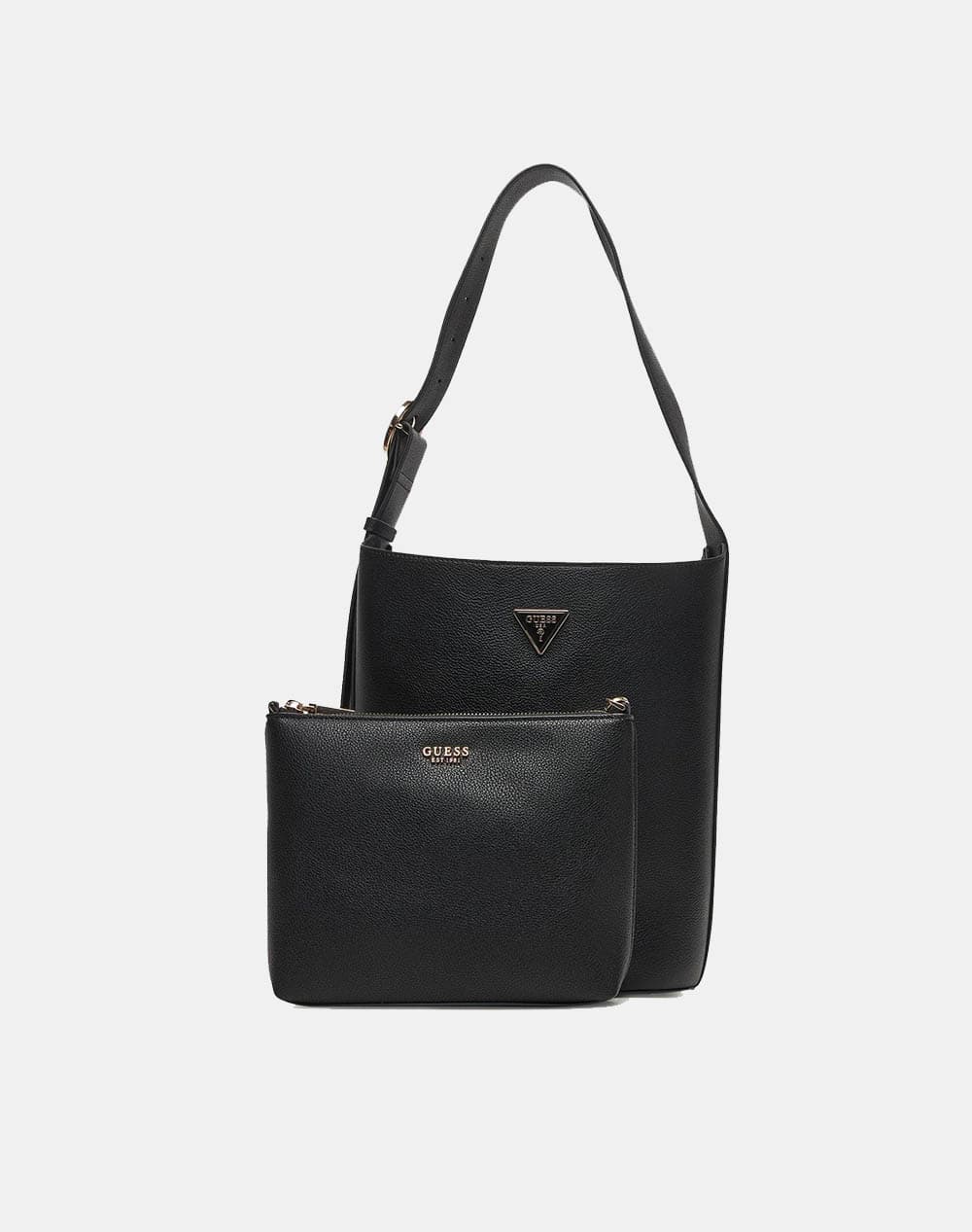 GUESS MERIDIAN II BUCKET ΤΣΑΝΤΑ ΓΥΝΑΙΚΕΙΟ HWBG6974040-BLA Black