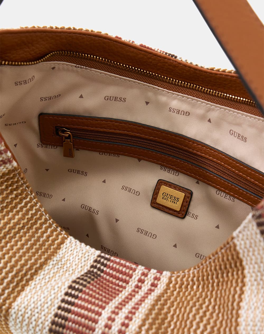 Women's Shoulder Bags Guess Beige