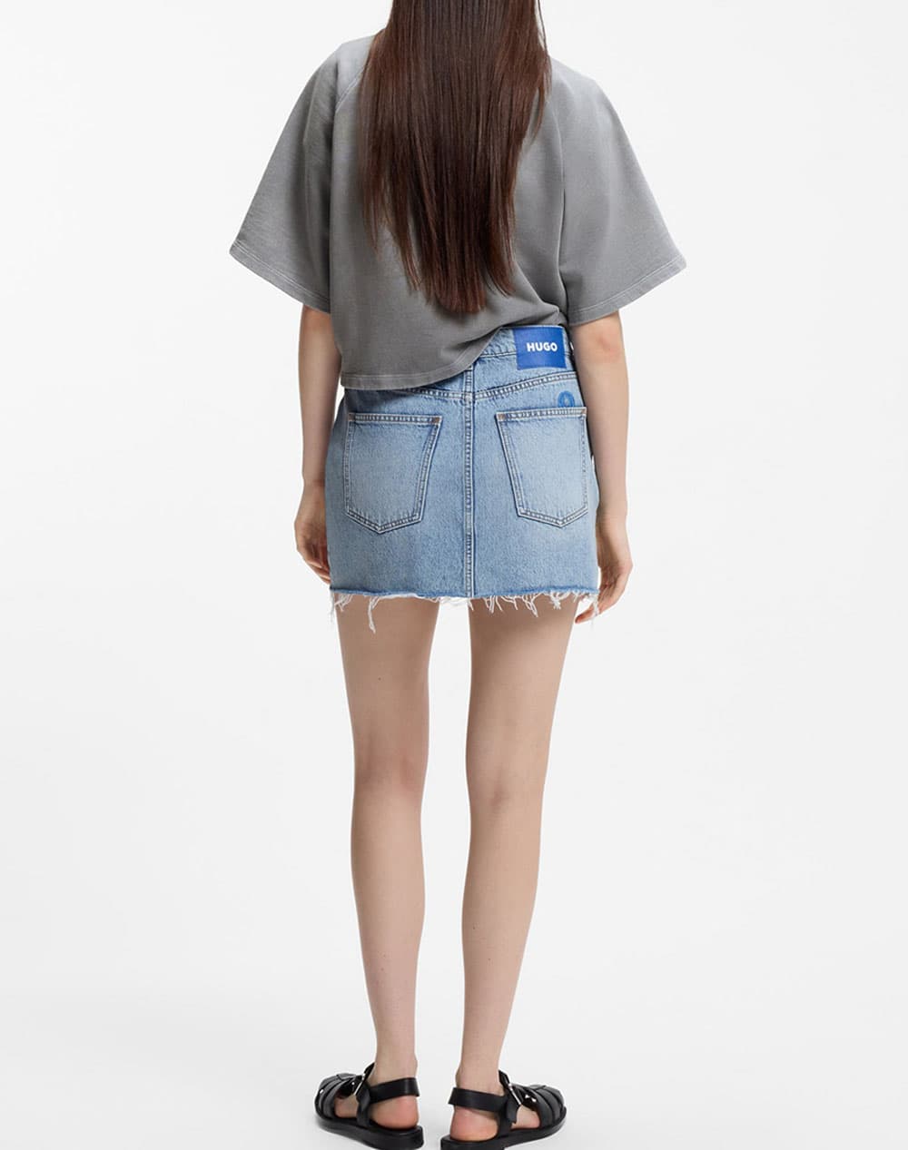 Women's T-Shirts Hugo Gray