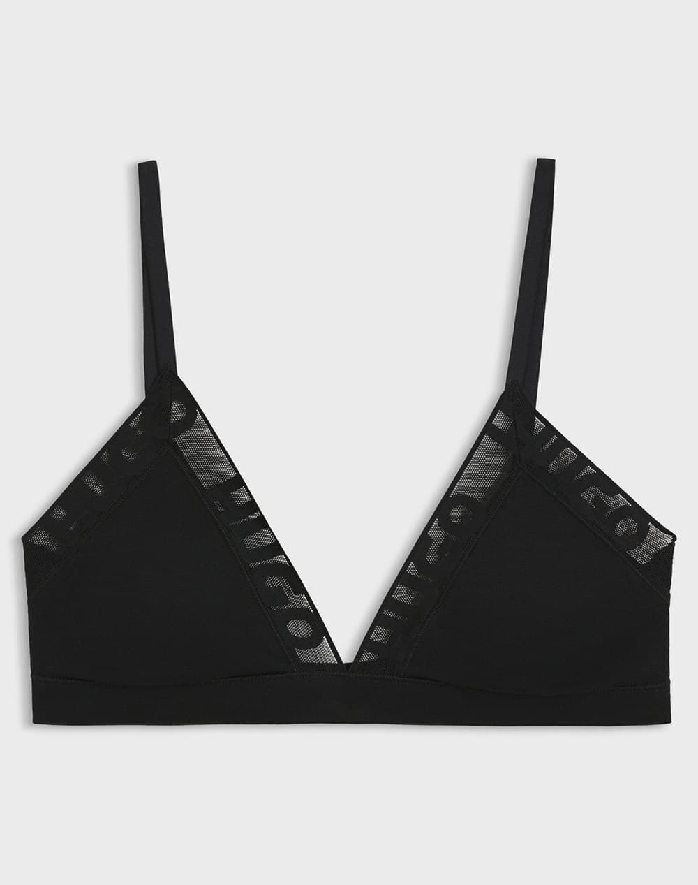 HUGO MESH LOGO TRIANGLE P 10277541 01 50557122-001 Black